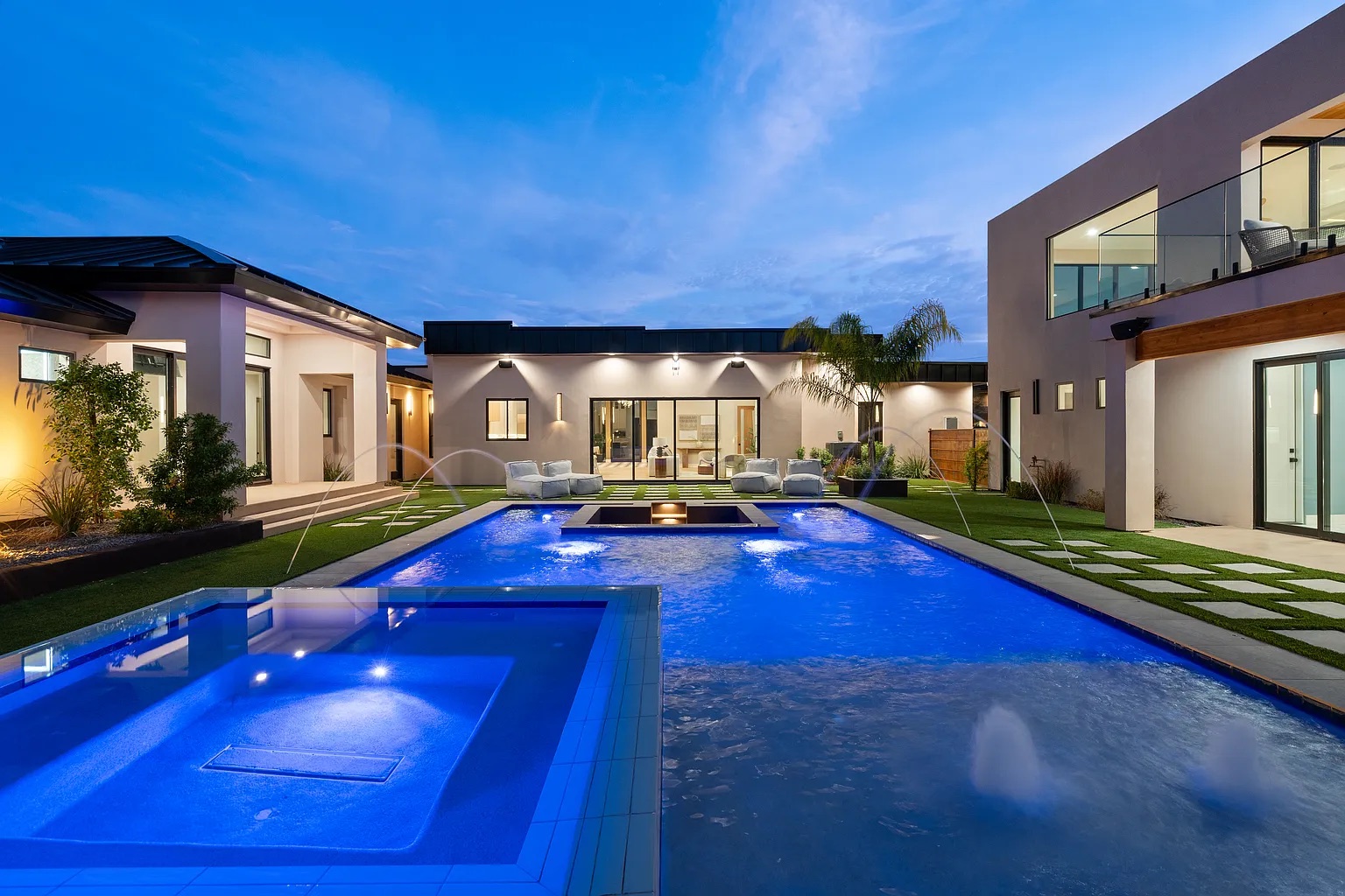 Hardscape patio and paver installation by Ultimate Pools & Spas